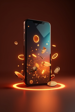 Smartphone com app 9bet